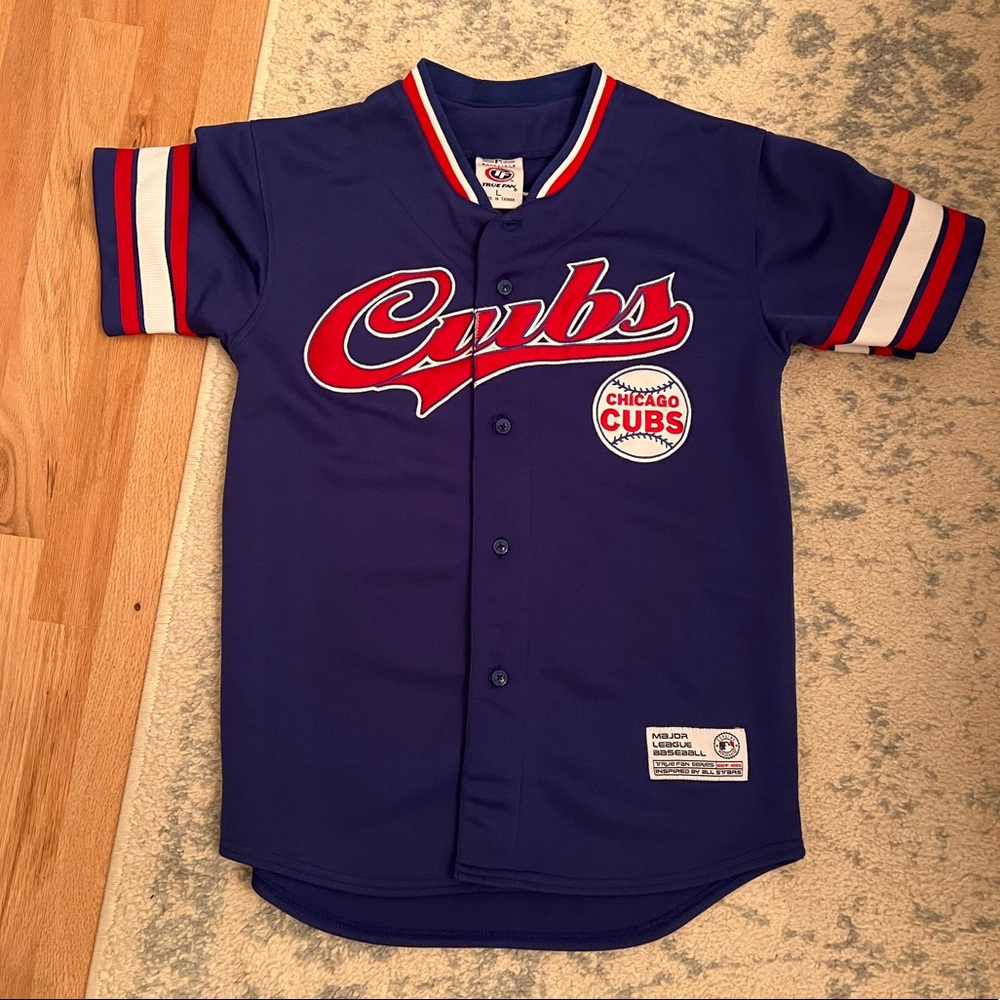 MLB Cubs Kids Jersey - Blue and Red